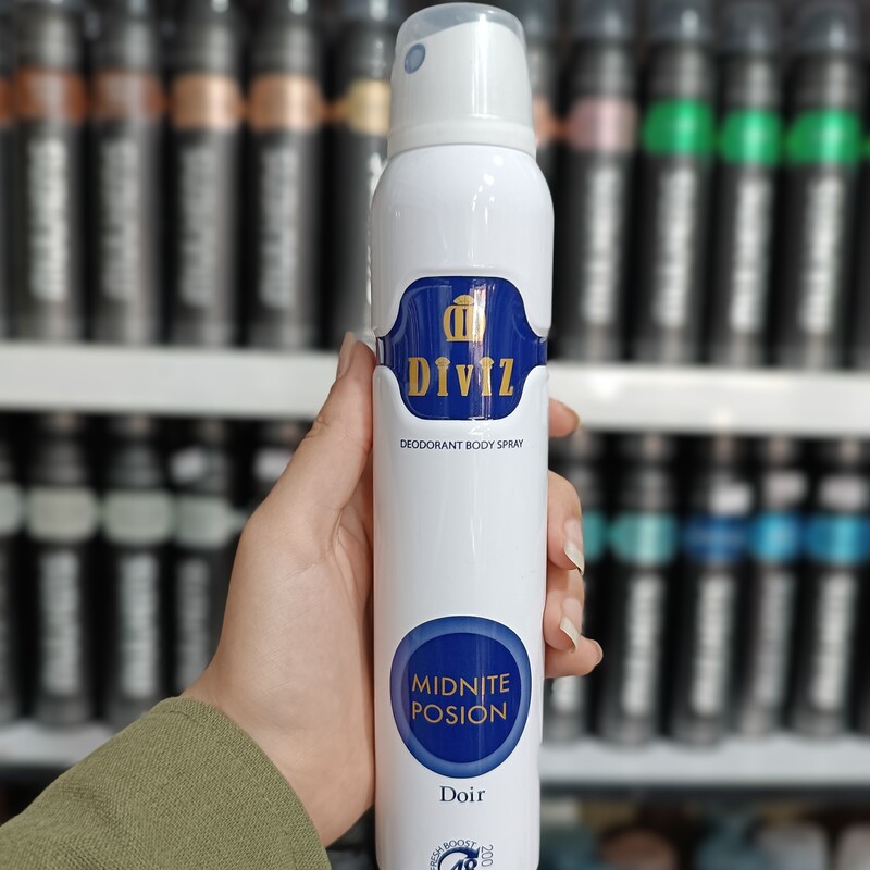 اسپری  بدن دیوایز مدل میدنایت پویزن حجم 200 میلی لیتر