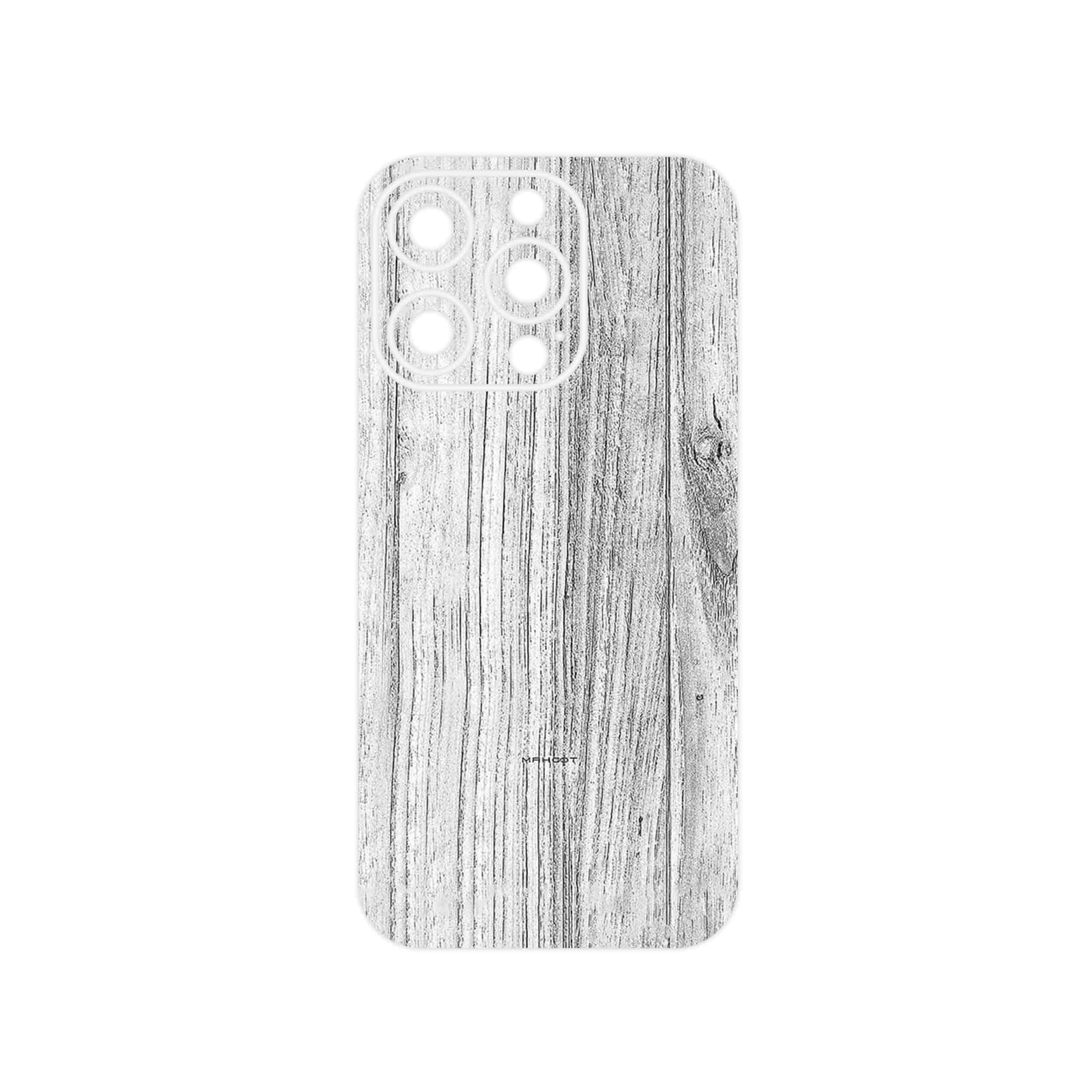 برچسب پوششی ماهوت مدل White_Wood مناسب برای گوشی موبایل اپل iPhone 14 Pro