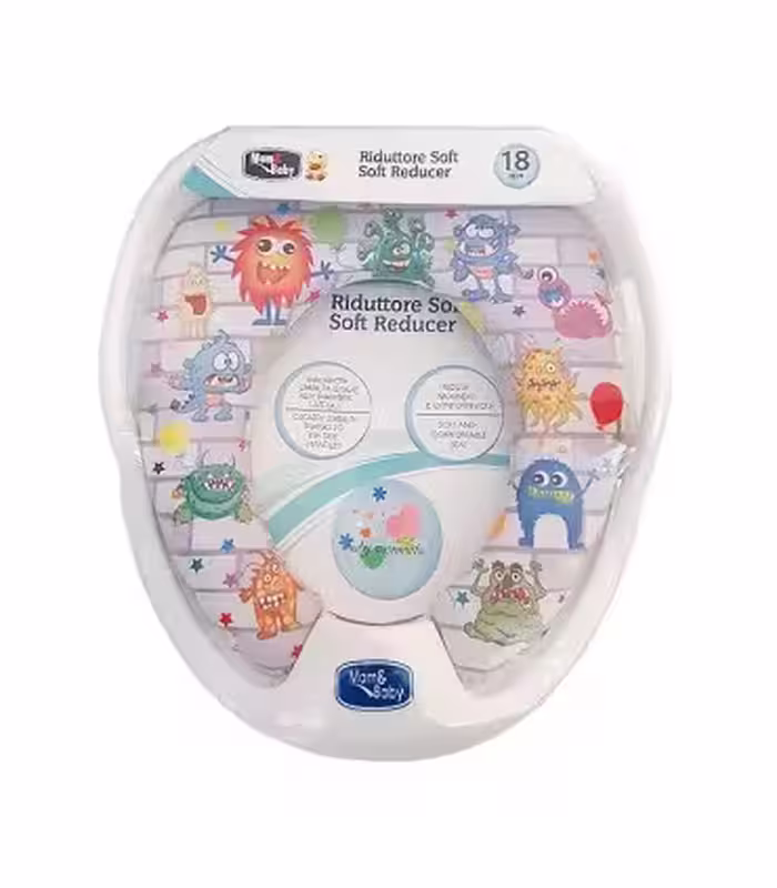 تبدیل توالت فرنگی کودک طرح باکتری Mam &amp; Baby