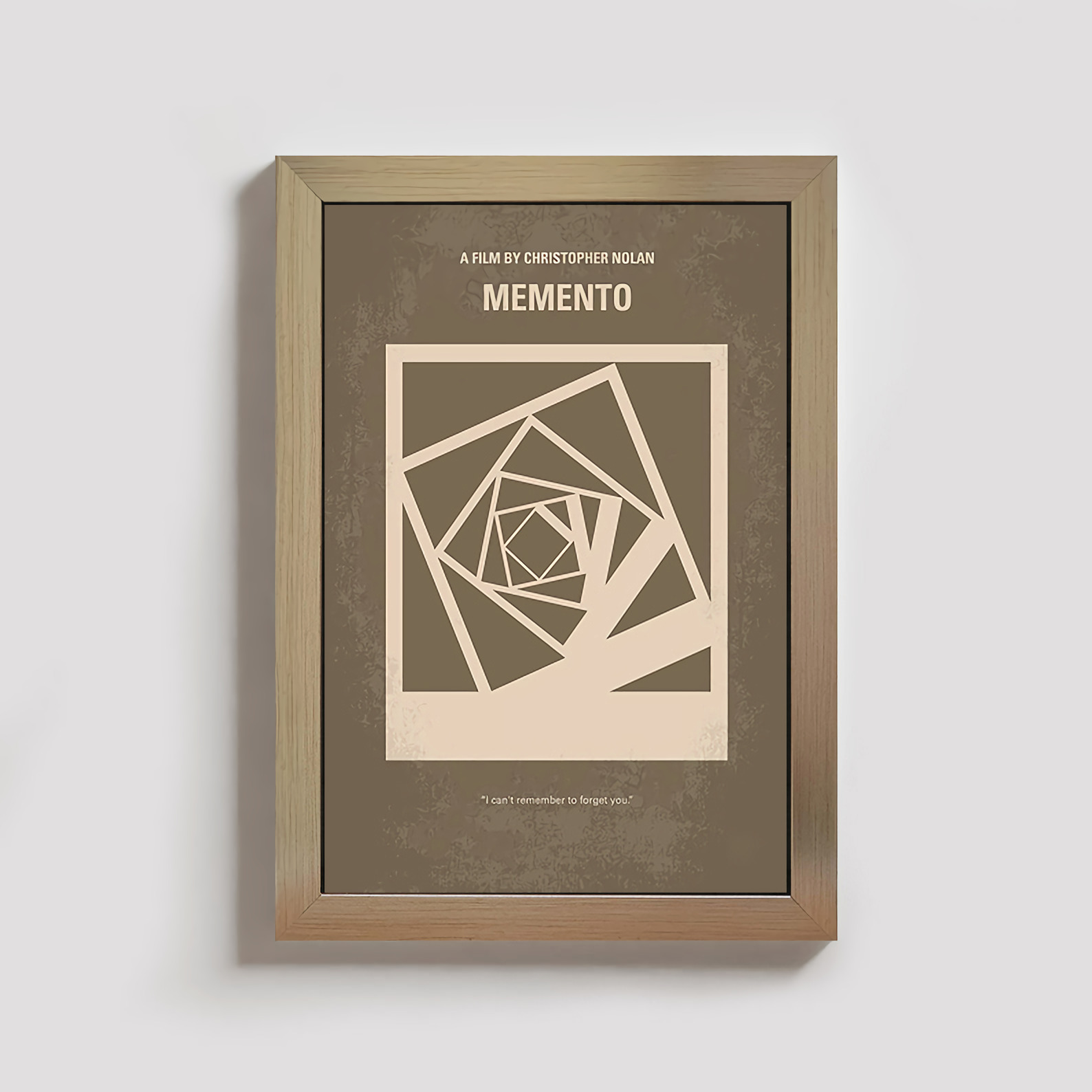 تابلو مدل فیلم ممنتو memento کد BE002