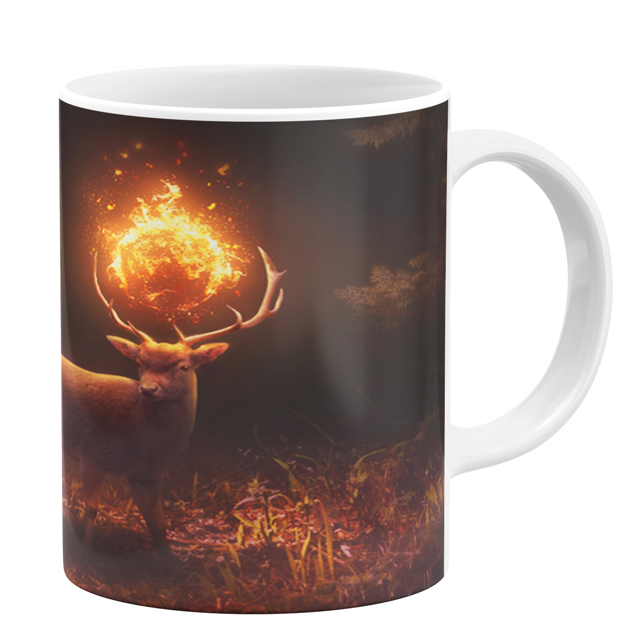 ماگ طرح گوزن کد 110062