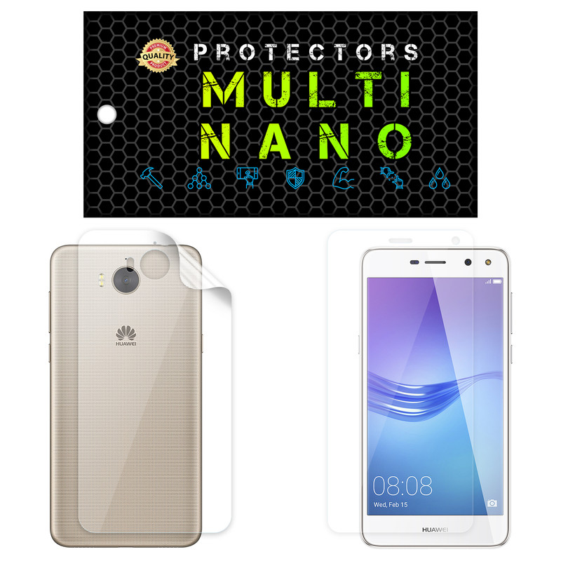 محافظ صفحه نمایش مولتی نانو مدل X-SFT مناسب برای گوشی موبایل هوآوی Y5 Prime 2017 به همراه محافظ پشت | کالا برتری