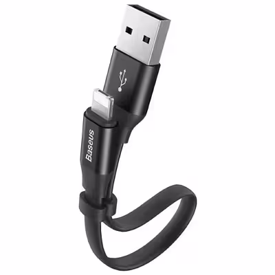 کابل تبدیل USB به لایتنینگ باسئوس مدل CCALMBJ-A01-BA طول 0.23 متر