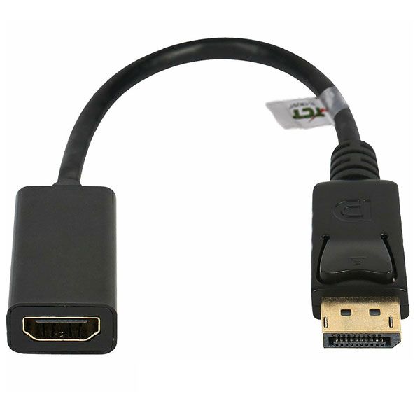 مبدل Display Port به HDMI تی سی تراست مدل TC-DP2H