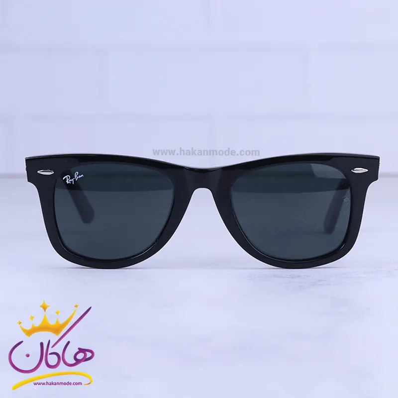 عینک آفتابی ری بن زنانه فریم ویفرر مشکی RB 2140-50/2