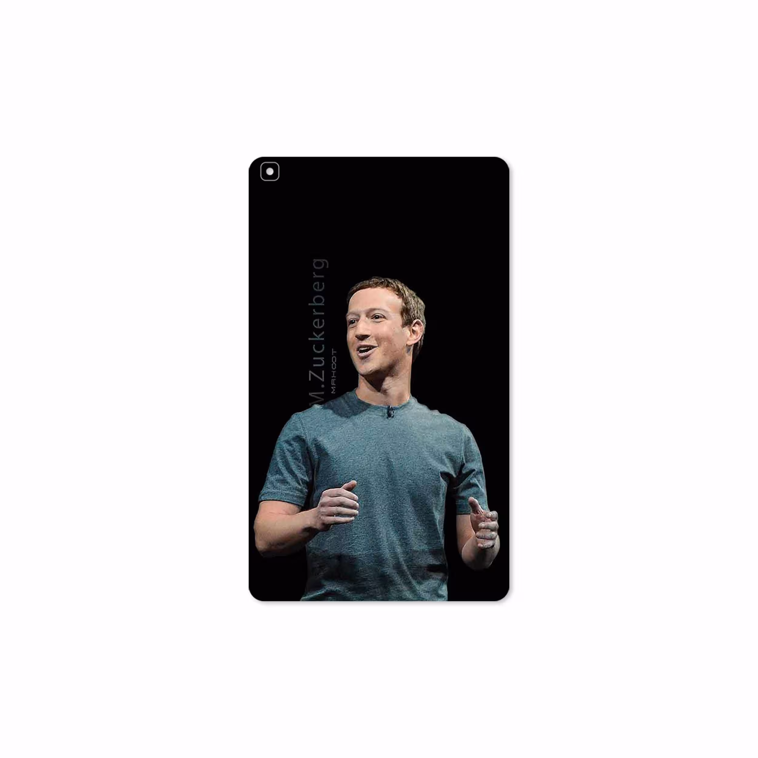 برچسب پوششی ماهوت مدل Mark Zuckerberg مناسب برای تبلت سامسونگ Galaxy Tab A 8.0 2019 T290