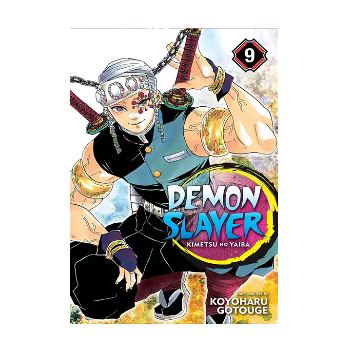 مجموعه مانگا زبان اصلی سری demon slayer 9