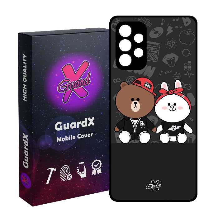 کاور گارد ایکس طرح Friends مدل Glass10127 مناسب برای گوشی موبایل سامسونگ Galaxy A72