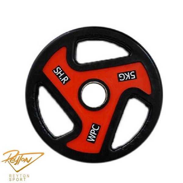 صفحه هالتر دو رنگ 5 کیلویی