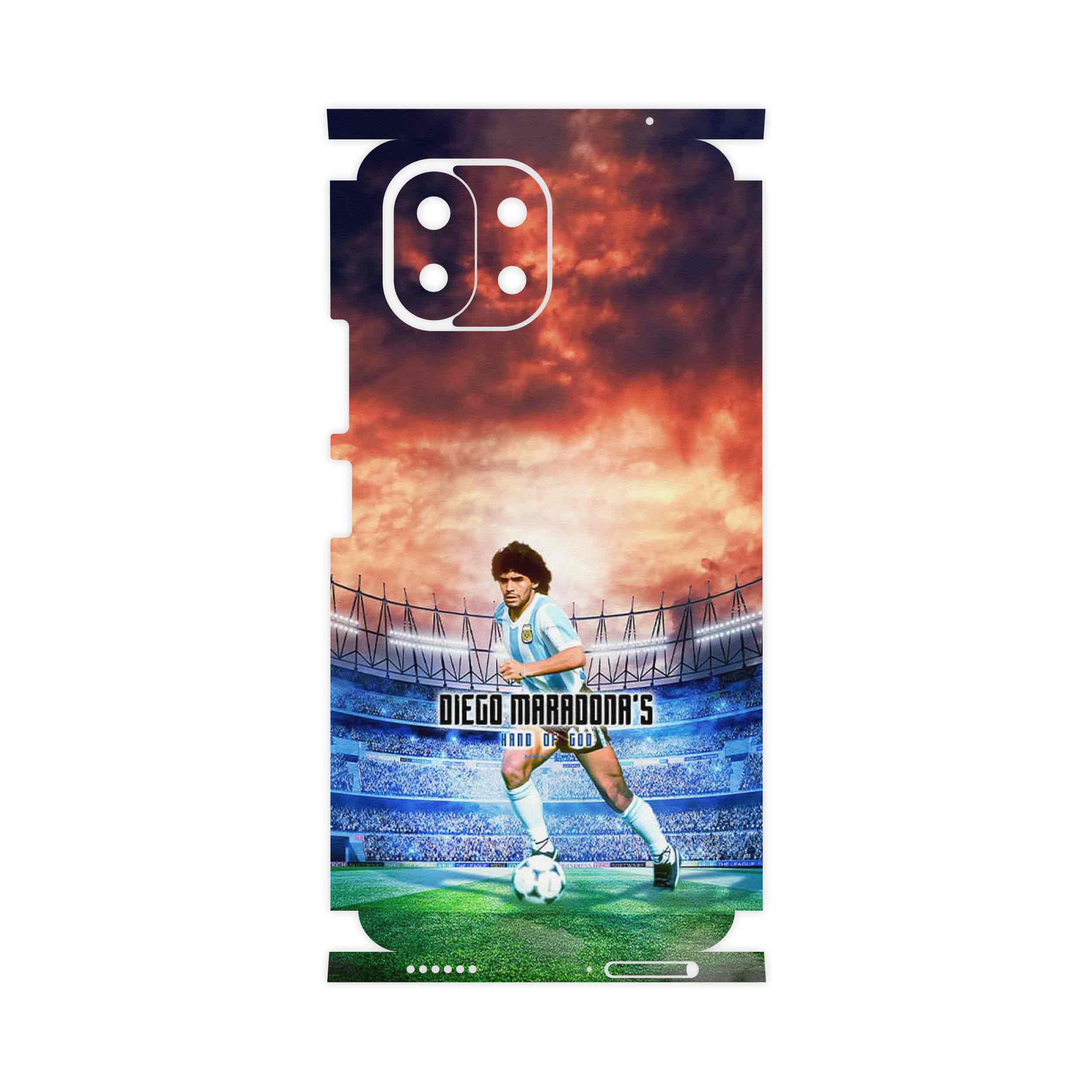 برچسب پوششی ماهوت مدل Diego Maradona-FullSkin مناسب برای گوشی موبایل شیائومی 11 Lite 5G NE