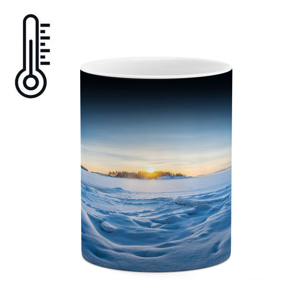 ماگ حرارتی کاکتی طرح منظره مدل mgh13141