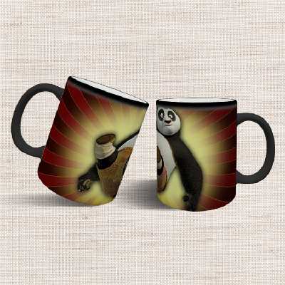 ماگ حرارتی مدل پاندا کونگ فو کار کد 38