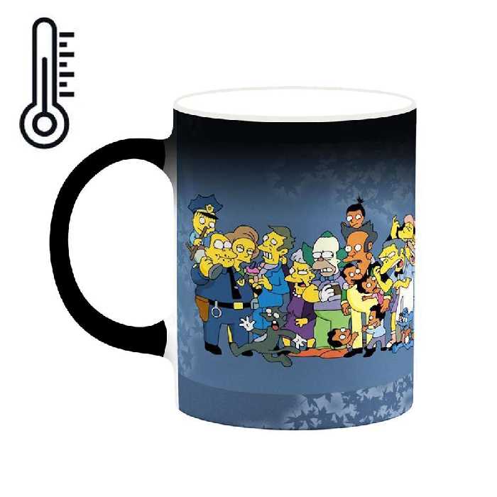 ماگ حرارتی کاکتی طرح کارتون سیمپسون مدل mgh23741