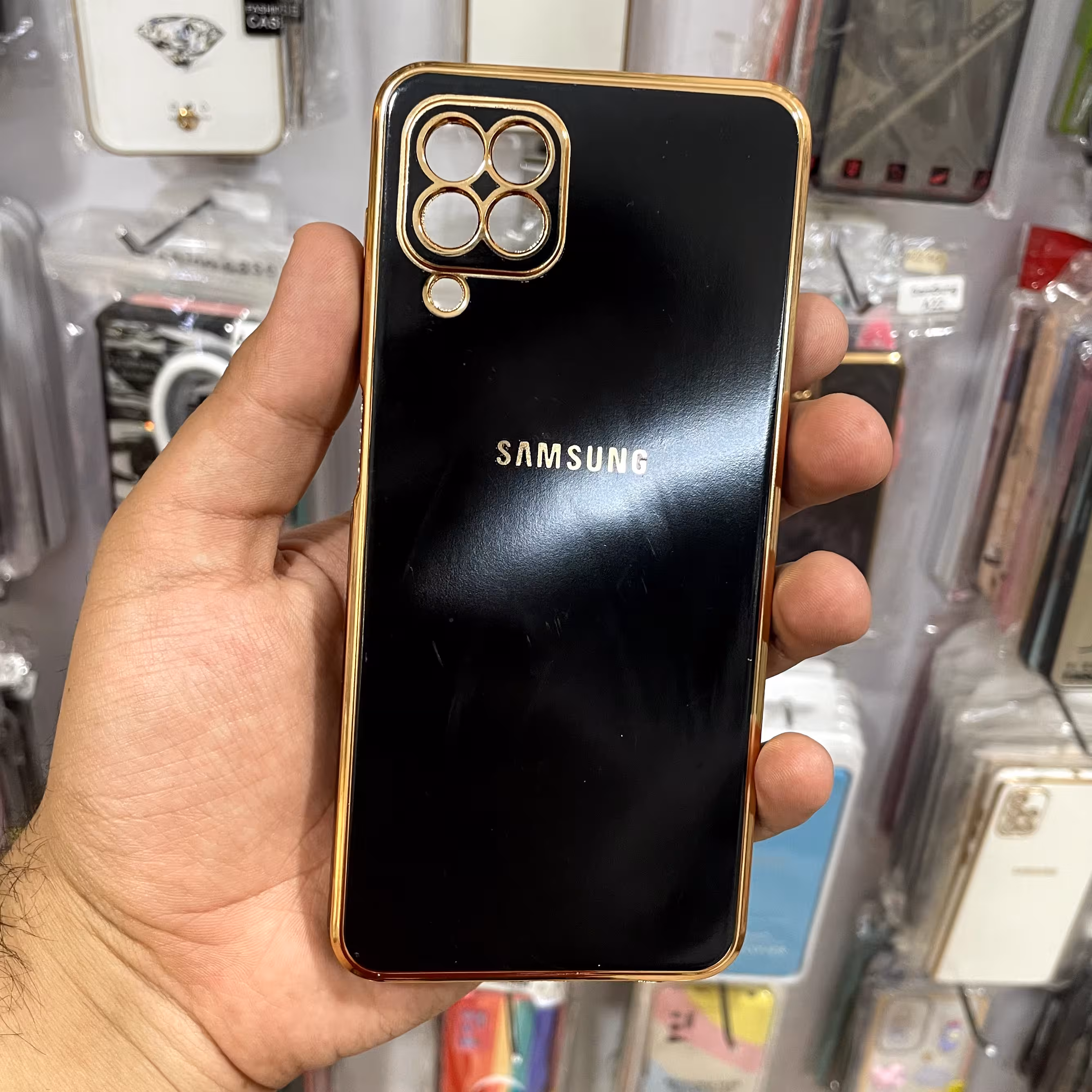 گارد مای کیس مشکی سامسونگ A22 4g و a22 4g 