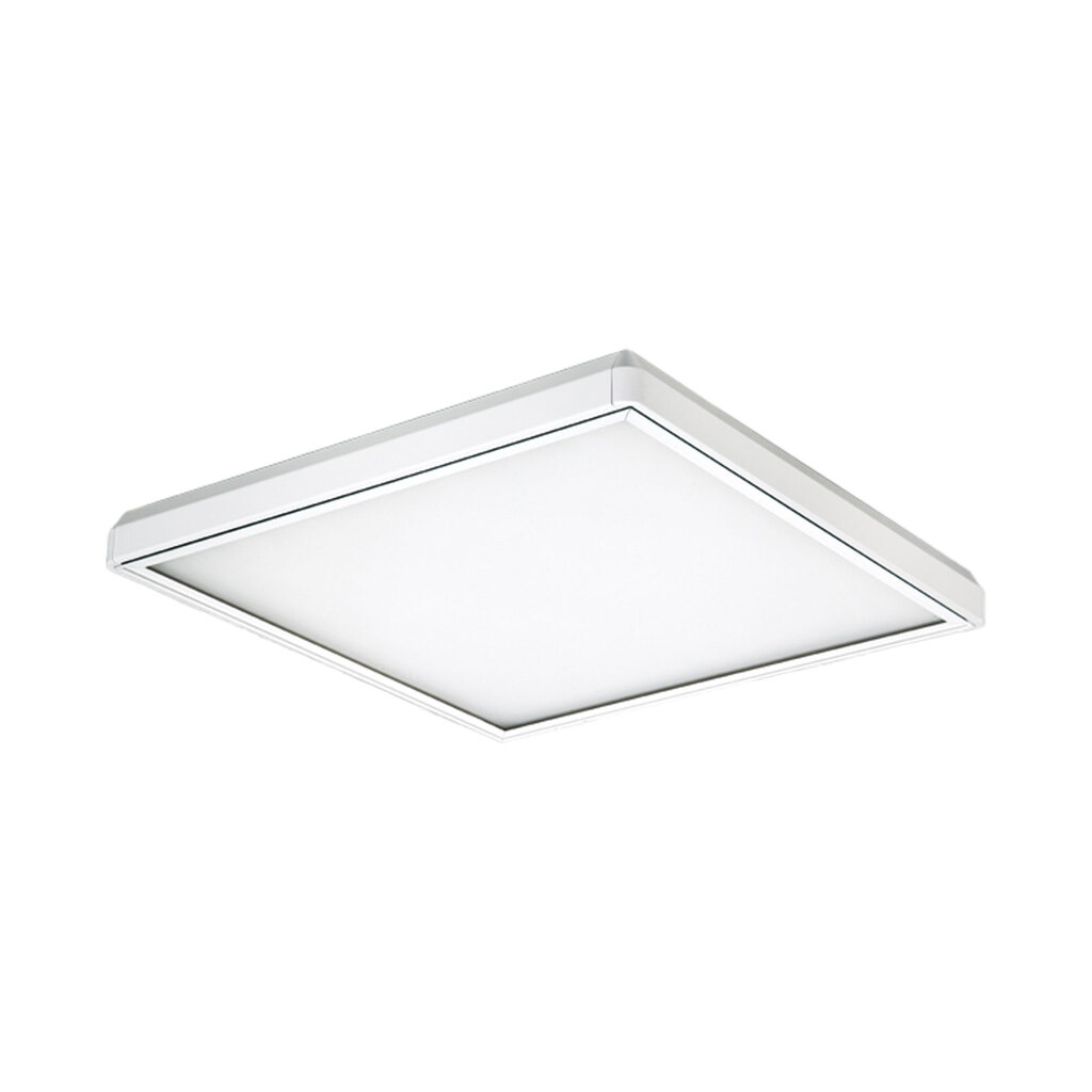 چراغ سقفی ال ای دی روکار 35 وات 60 در 60 الگانت با صفحه سفید مازی نور