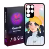 کاور گارد ایکس طرح دختر مدل Glass10261 مناسب برای گوشی موبایل سامسونگ Galaxy S22 Ultra