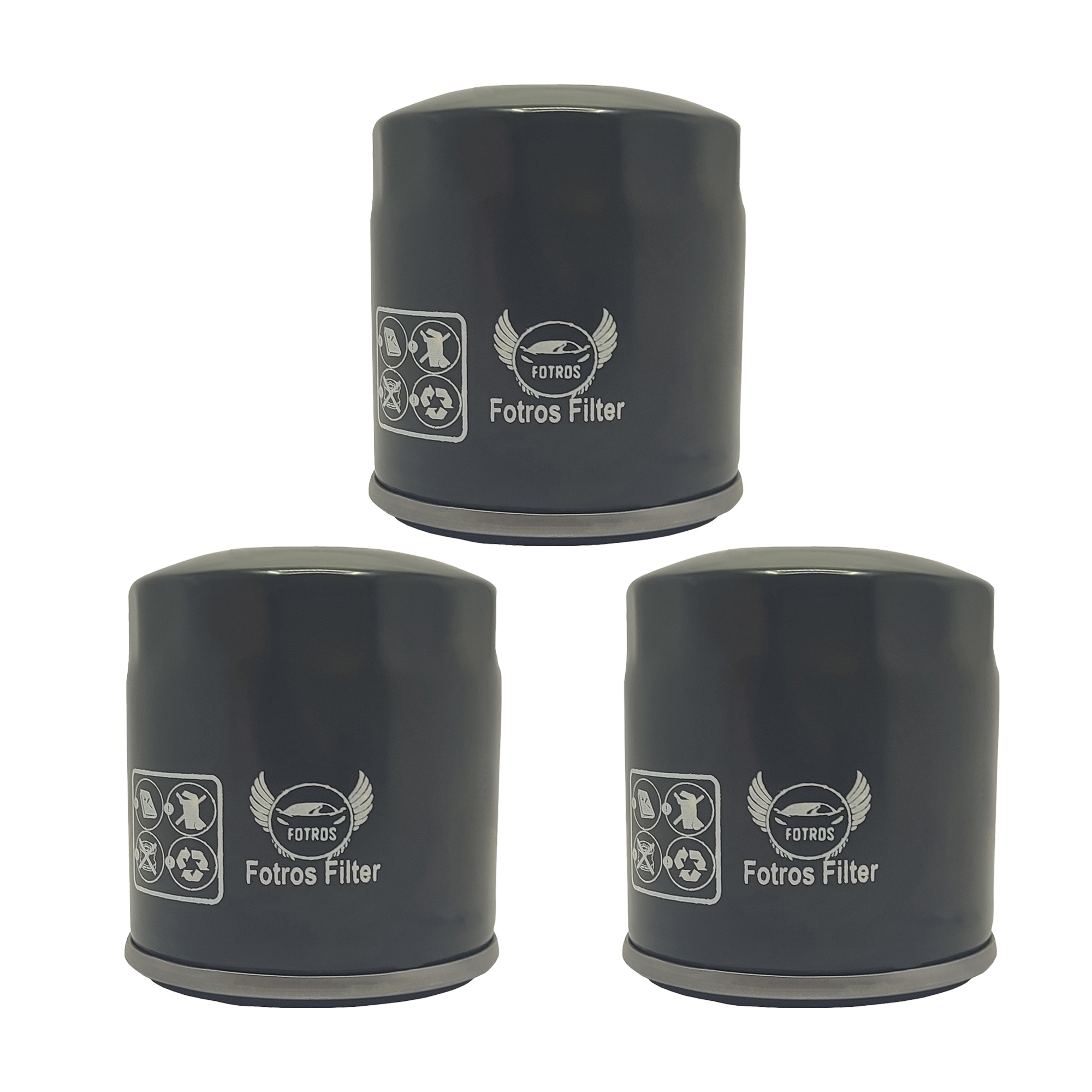 فیلتر روغن فطرس مدل FFO 7130 مناسب برای پژو 405 بسته 3 عددی