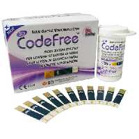 نوار تست قند خون کد فری Codefree