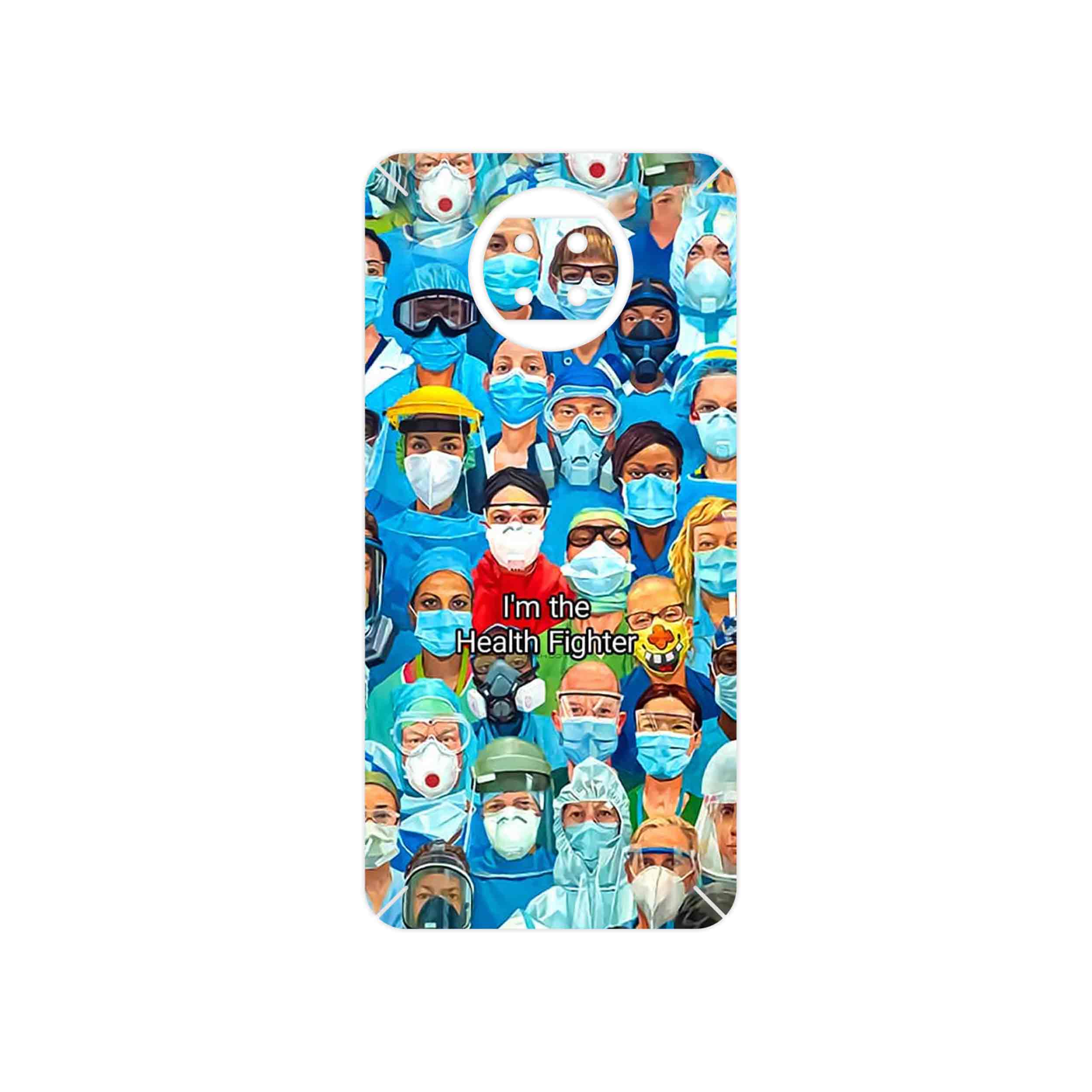 برچسب پوششی ماهوت مدل Nurse مناسب برای گوشی موبایل شیائومی Redmi Note 9T