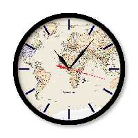 ساعت‌های دیواری راویتا طرح نقشه جهان 2007