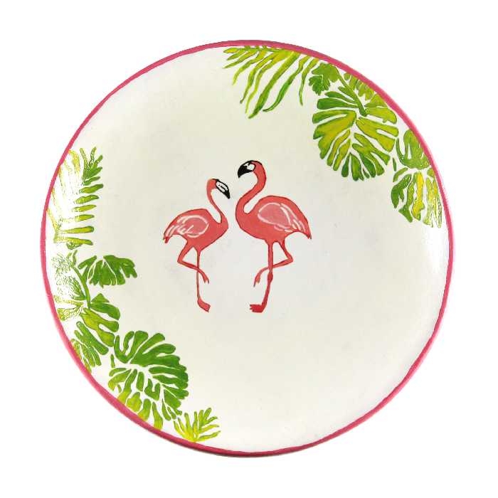 بشقاب دیوارکوب سفالی کد SN-1-21-19