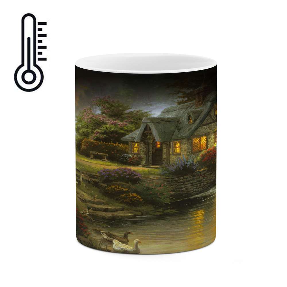 ماگ حرارتی کاکتی طرح نقاشی مدل mgh13683