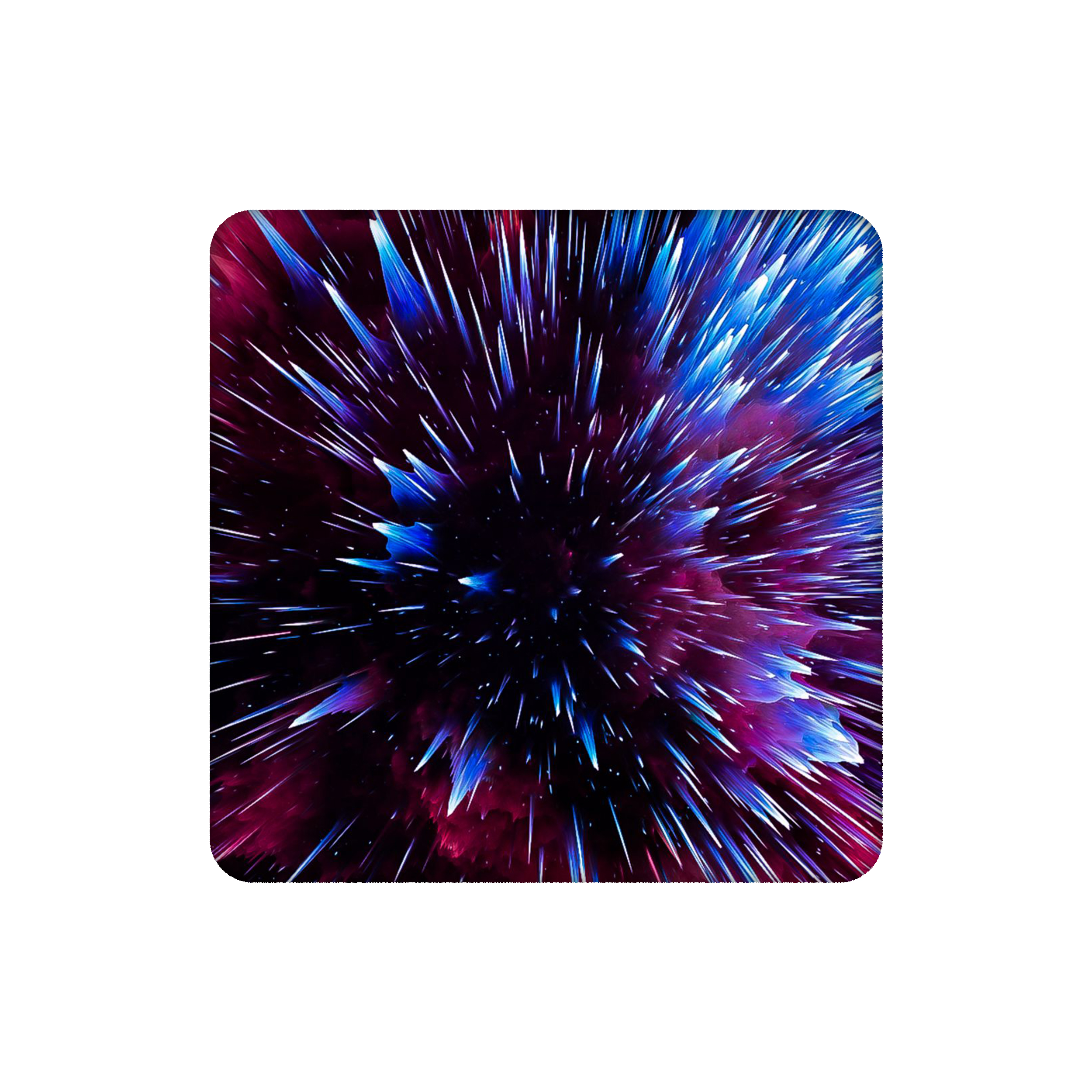 زیرلیوانی طرح رنگ های کهکشانی کد    5378028