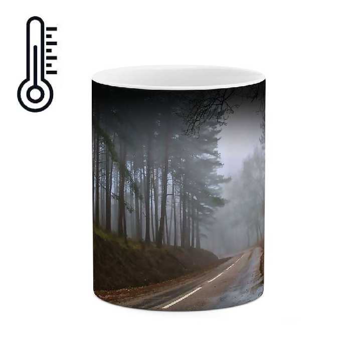 ماگ حرارتی طرح جاده جنگلی مدل mgh03833