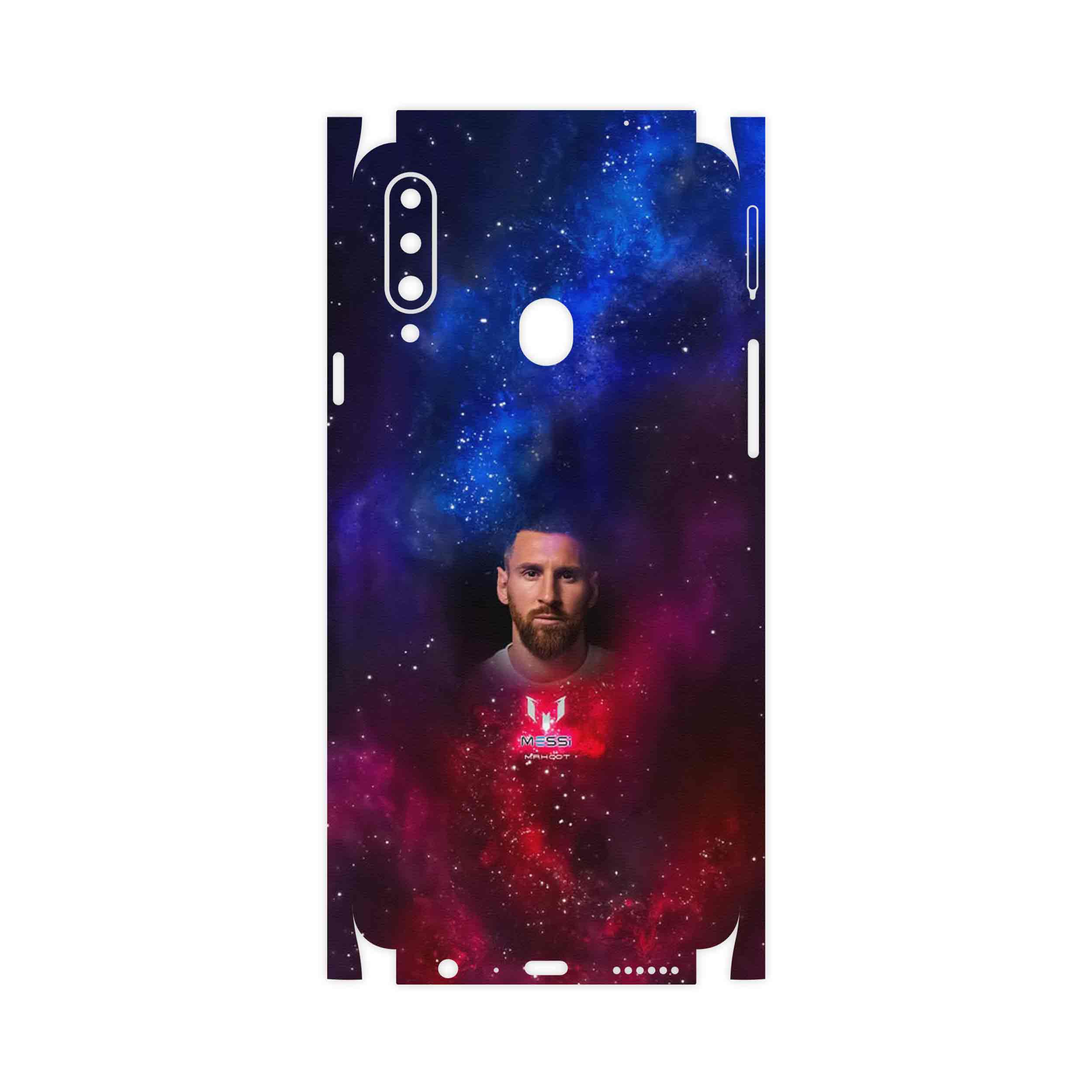 برچسب پوششی ماهوت مدل Lionel Messi 1-FullSkin مناسب برای گوشی موبایل سامسونگ Galaxy A20s