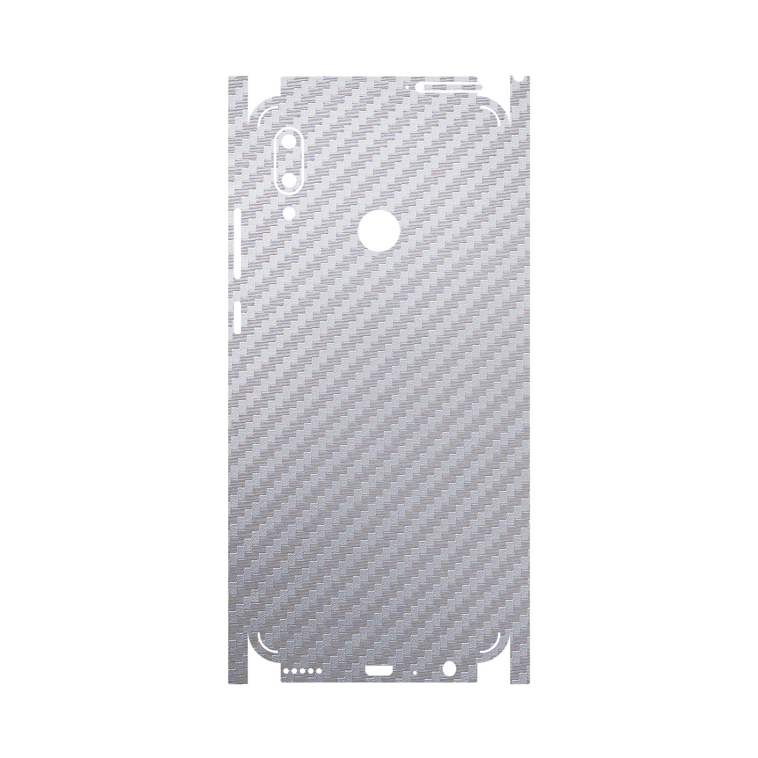 برچسب پوششی ماهوت مدل Steel-Fiber-FullSkin مناسب برای گوشی موبایل هوآوی P Smart 2019