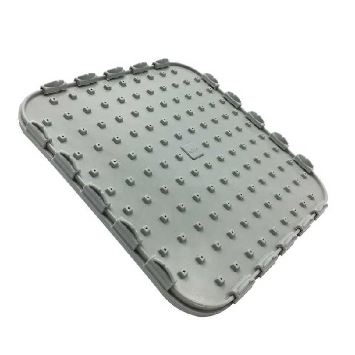 سردوش حمام میراب مدل اویار رنگ طوسی