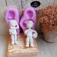 قالب سیلیکونی ست دختر و پسر 