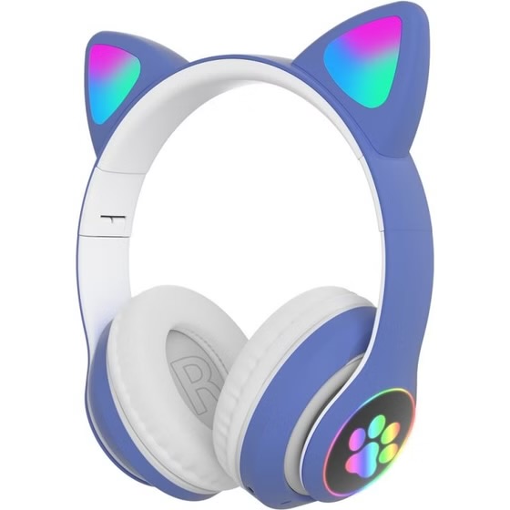 هدفون بلوتوثی مدل گربه ای MZ-023