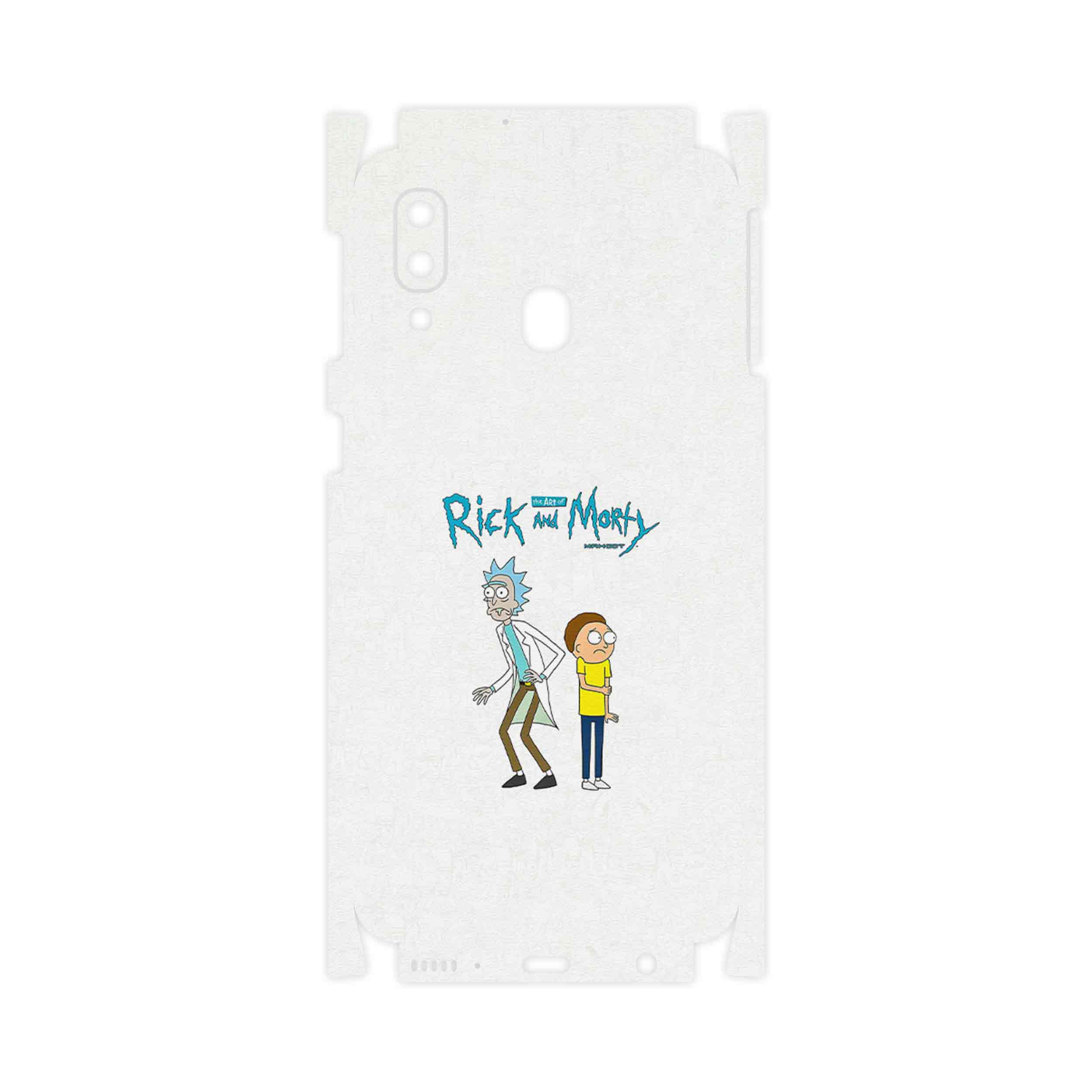 برچسب پوششی ماهوت مدل Rick and Morty-FullSkin مناسب برای گوشی موبایل سامسونگ Galaxy A40