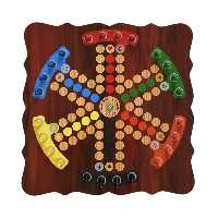 بازی فکری مدل منچ و مارپله شش نفره | چاوه