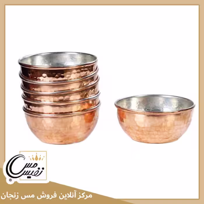 پیاله مسی چکشی ساخت زنجان –