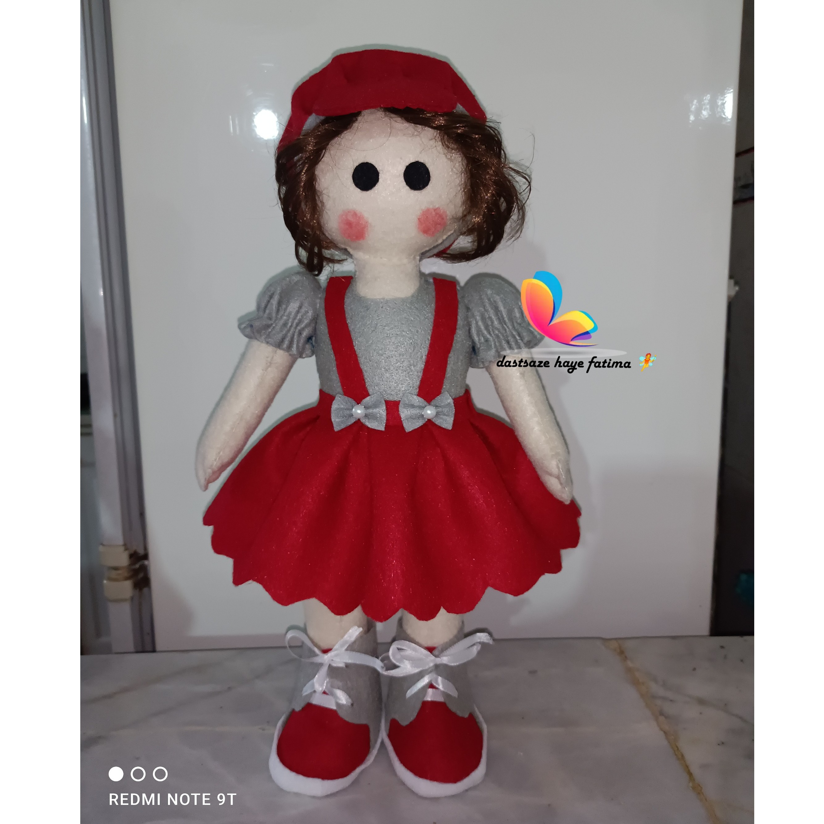 عروسک نمدی ایستاده 45سانتی