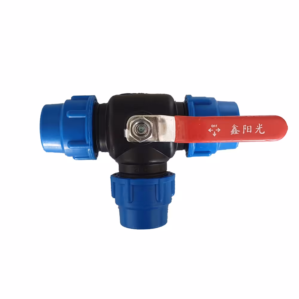 شیر سه راهی مدل Ball T-Valve