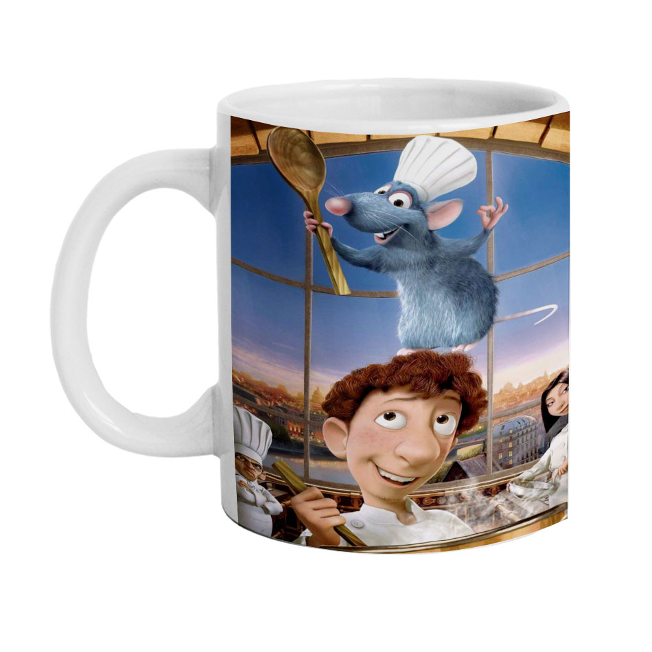 ماگ دارلی طرح انیمیشن موش سراشپز مدل M1103