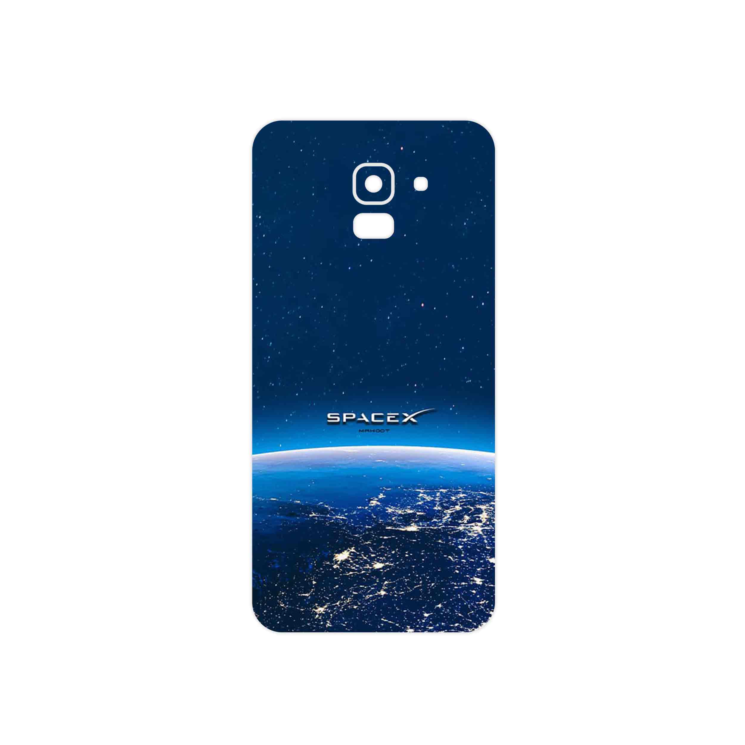 برچسب پوششی ماهوت مدل Space X مناسب برای گوشی موبایل سامسونگ Galaxy J6