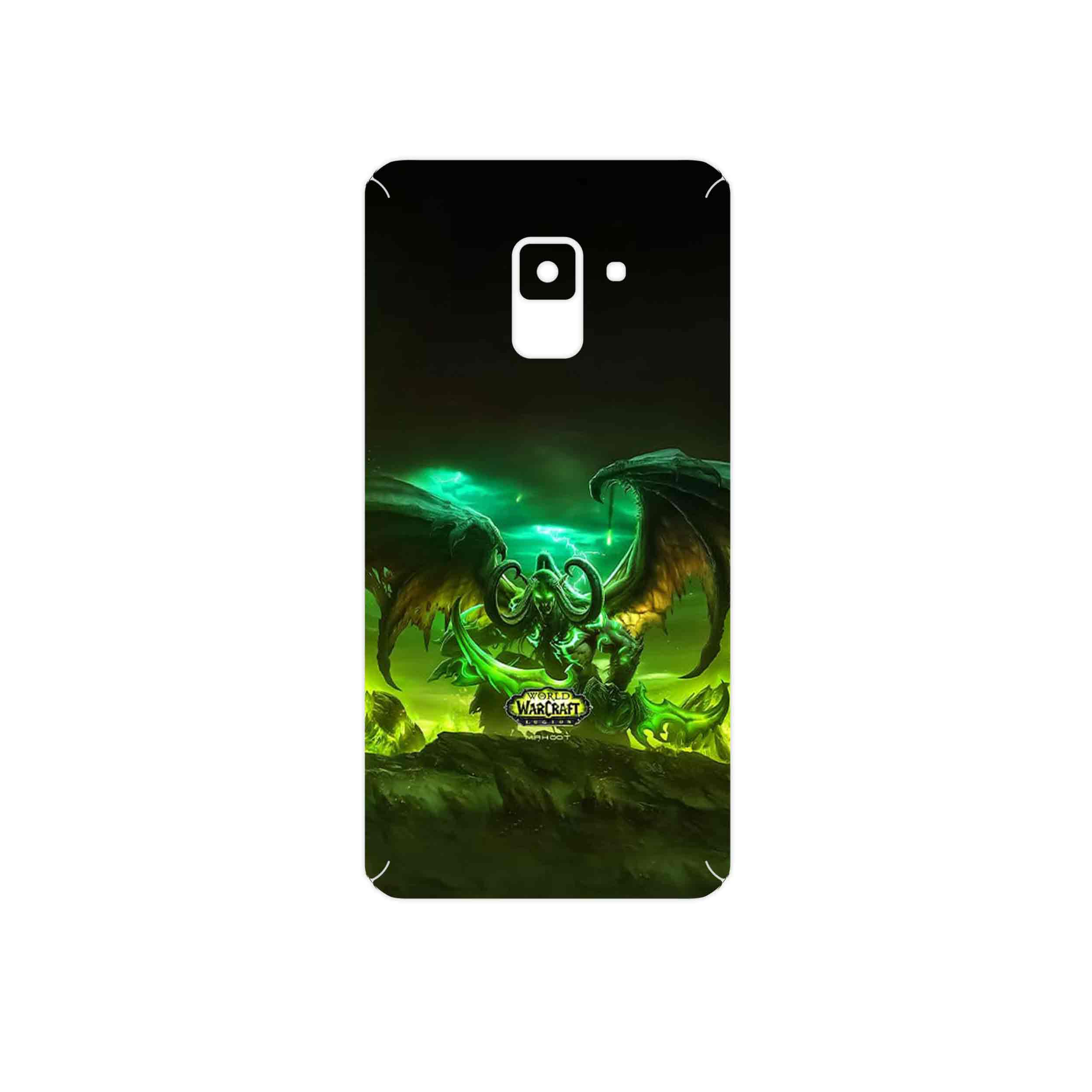 برچسب پوششی ماهوت مدل Warcraft Game Series مناسب برای گوشی موبایل سامسونگ Galaxy A8 2018