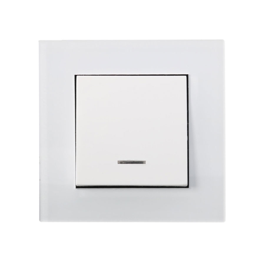 کلید تبدیل جهان الکتریک مدل کریستال - سفید