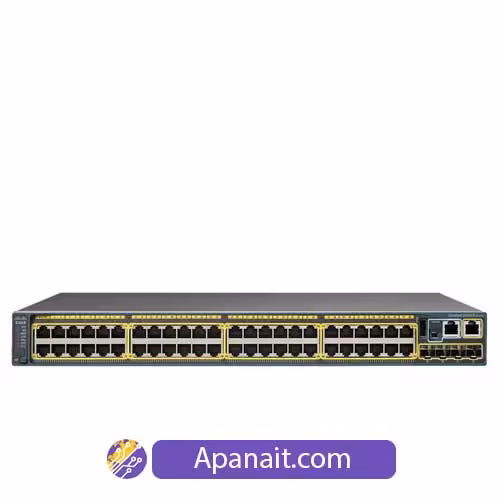 شبکه سیسکو 48 پورت WS-C2960S-48FPS-L