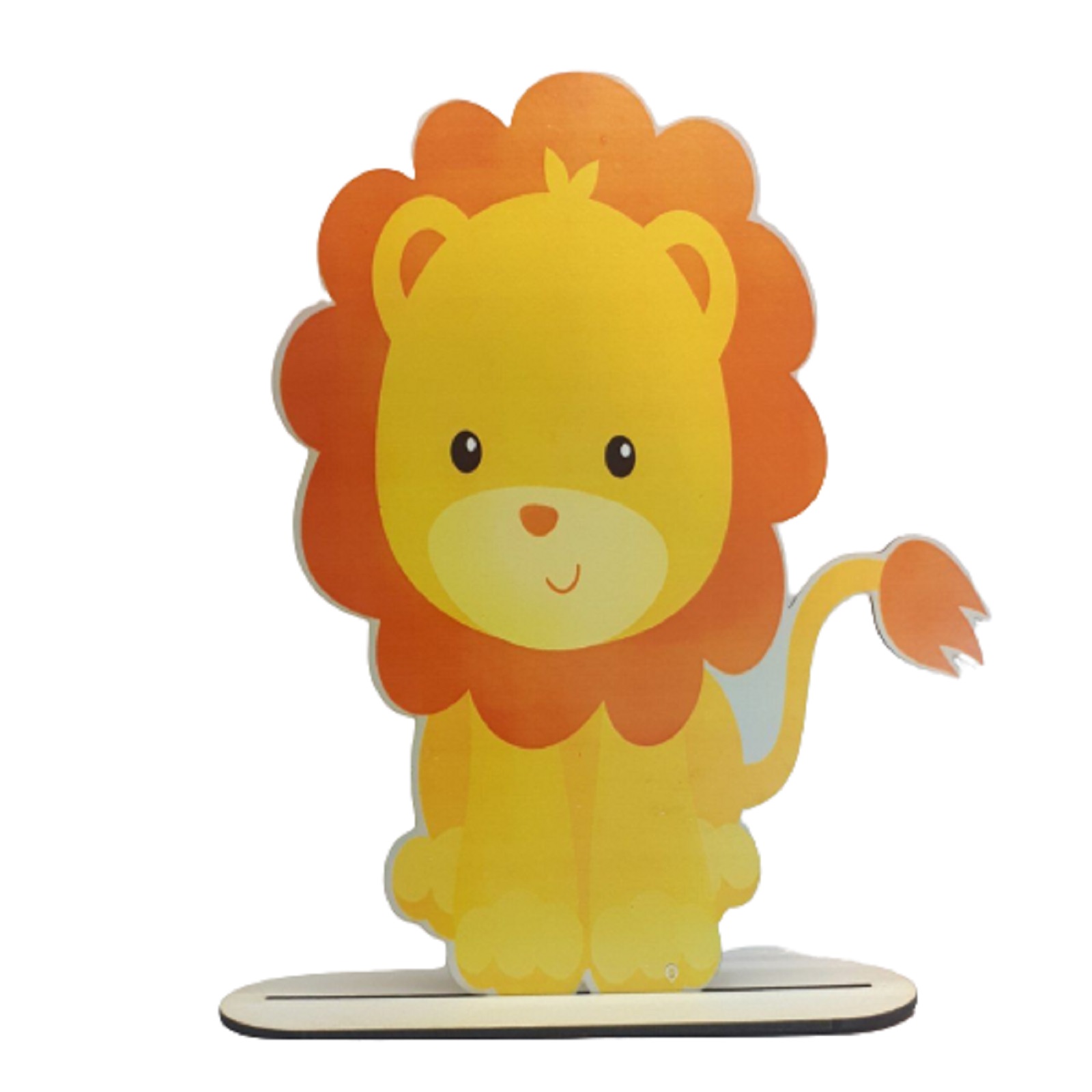 استند رومیزی تزیینی مدل شخصیت شیر طرح حیوانات جنگل