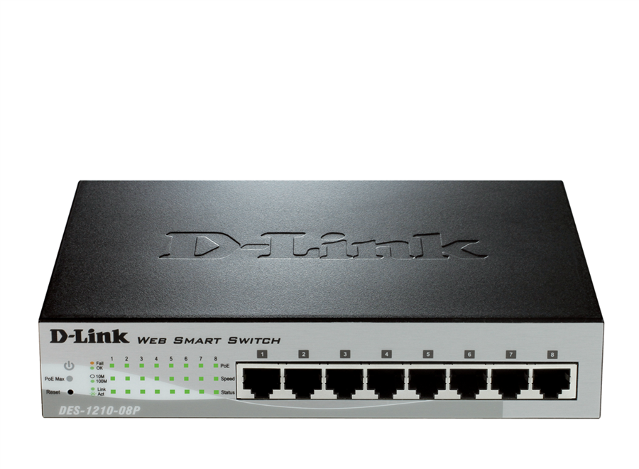 سوئیچ 8 پورت دسکتاپ دی لینک دی ای اس 1210
