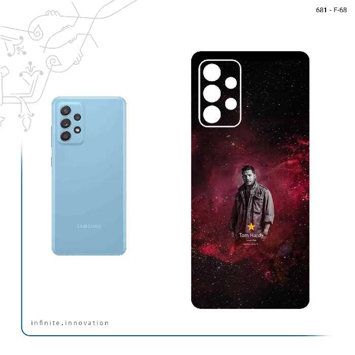 برچسب پوششی ماهوت مدل Tom Hardy مناسب برای گوشی موبایل سامسونگ Galaxy A52s 5G