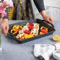 تابه فر گریل چدنی با کیفیت بسیار بالا و 18 ماه ضمانت