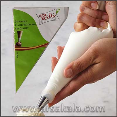 قیف یکبار مصرف خامه زن 150 عددی