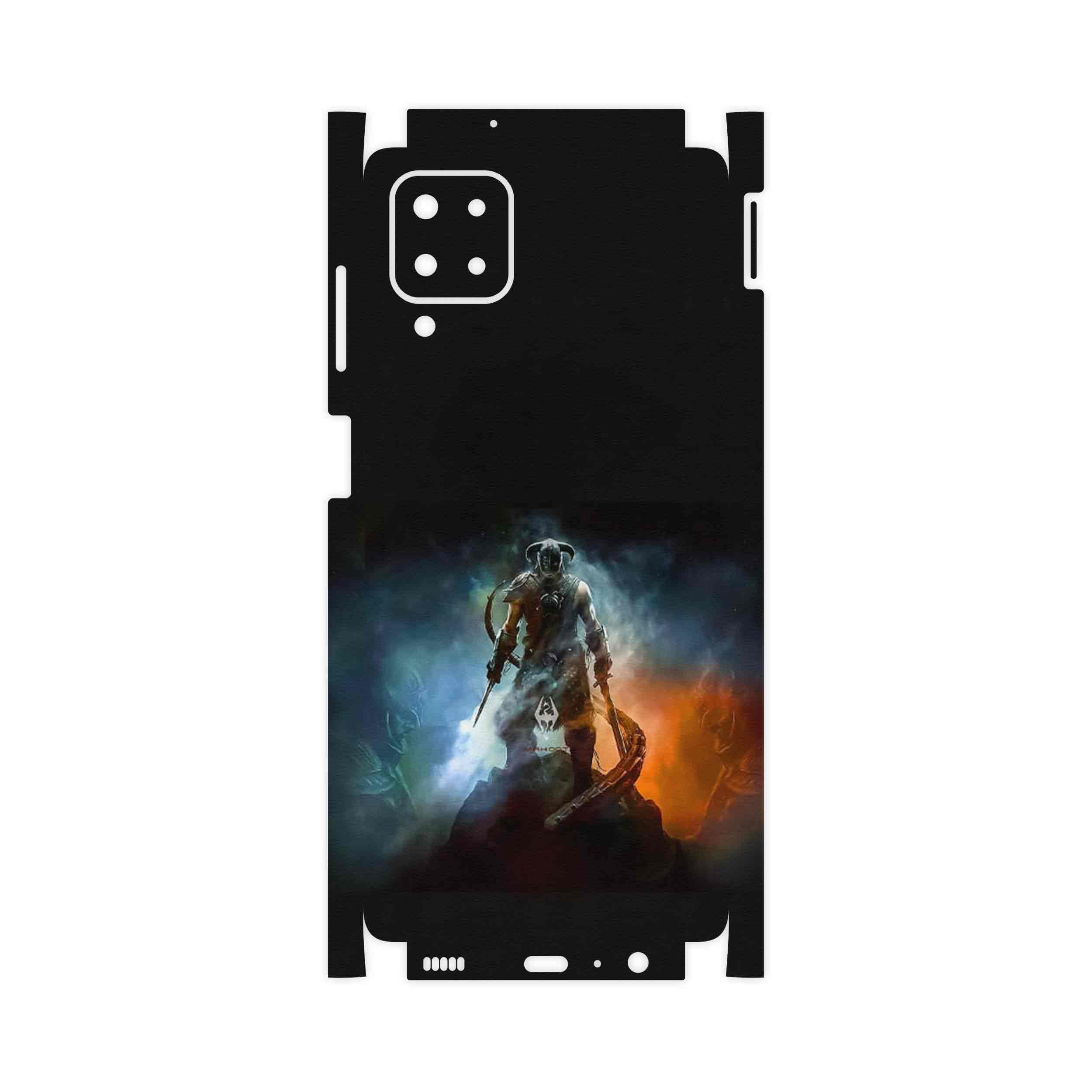 برچسب پوششی ماهوت مدل Skyrim Game Series-FullSkin مناسب برای گوشی موبایل سامسونگ Galaxy F12