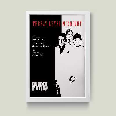 تابلو مدل Dunder Mifflin کدm2609-w